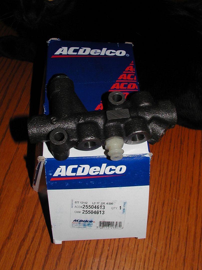 leaking proportioning valve Team Chevelle